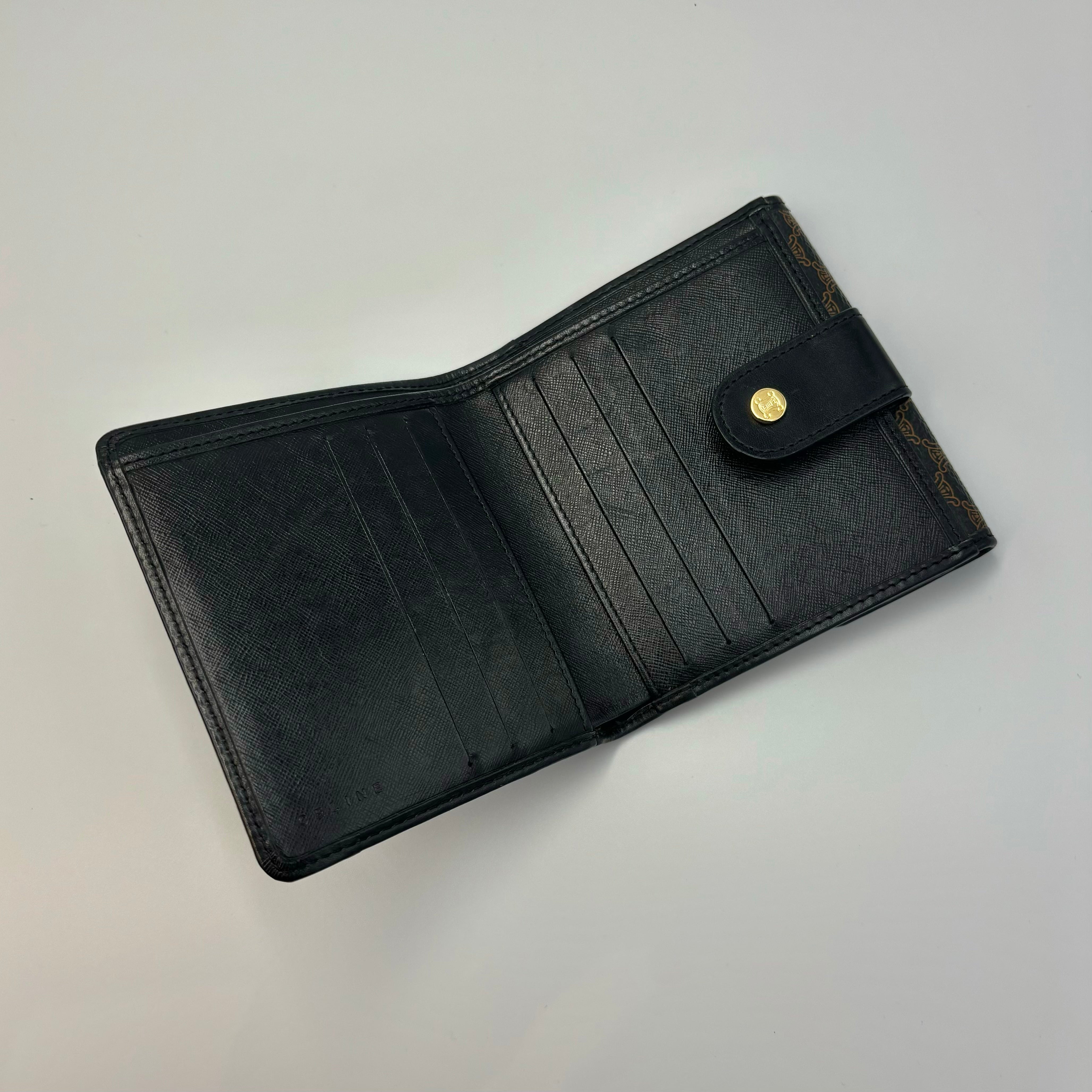 CELINE マカダム 二つ折り財布
