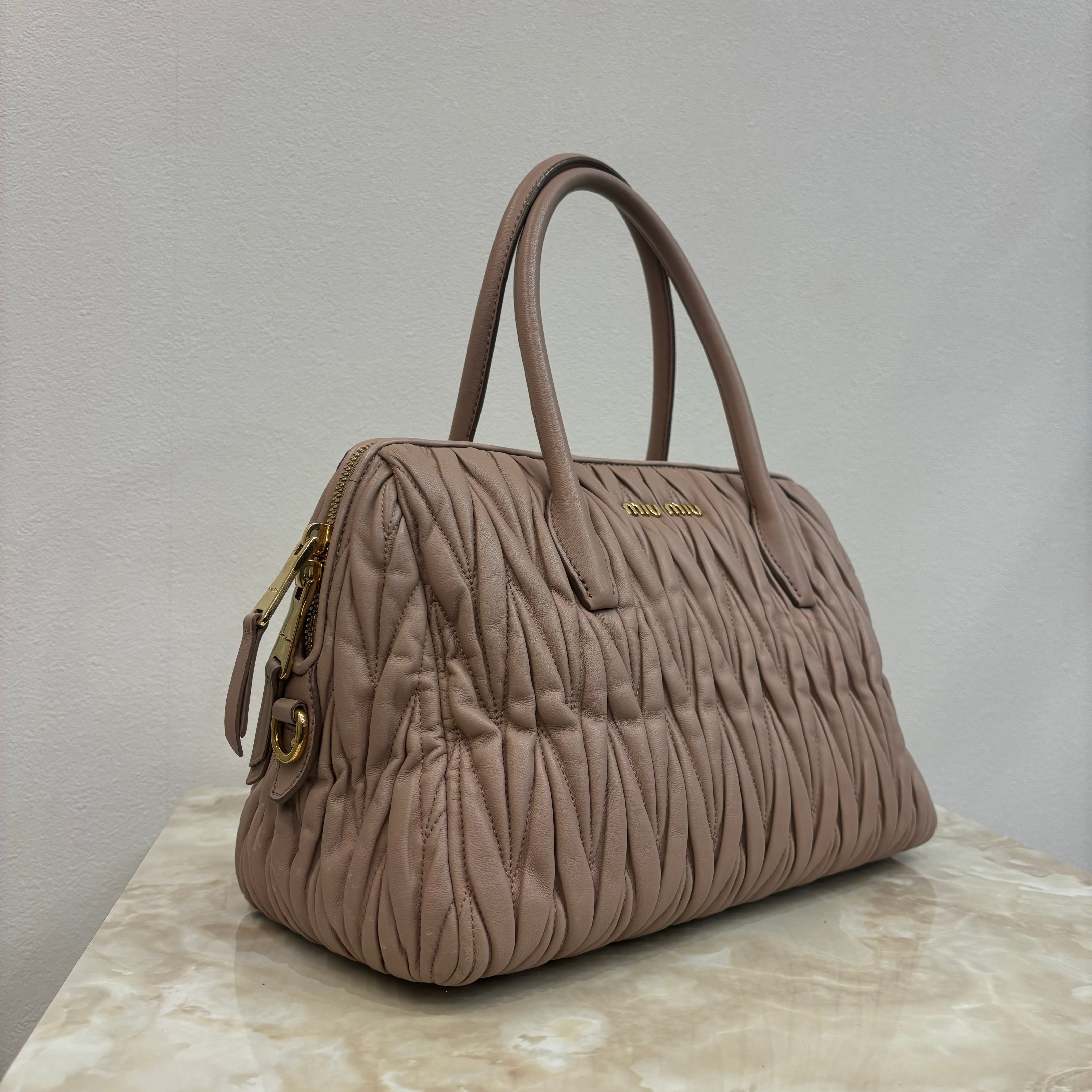 MiuMiu 2way ショルダーバッグ