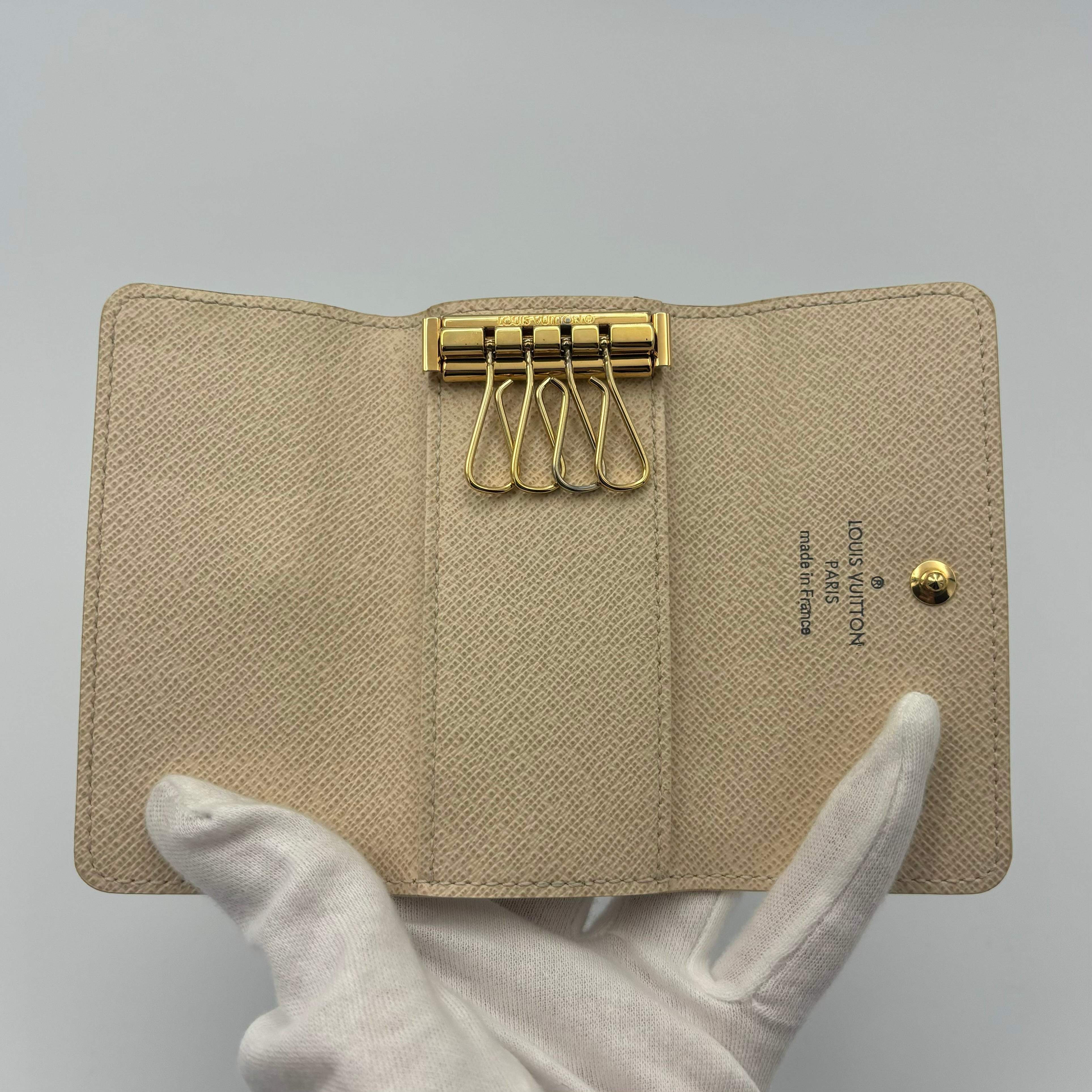 LOUIS VUITTON  ダミエ・アズール ミュルティクレ4 キーケース