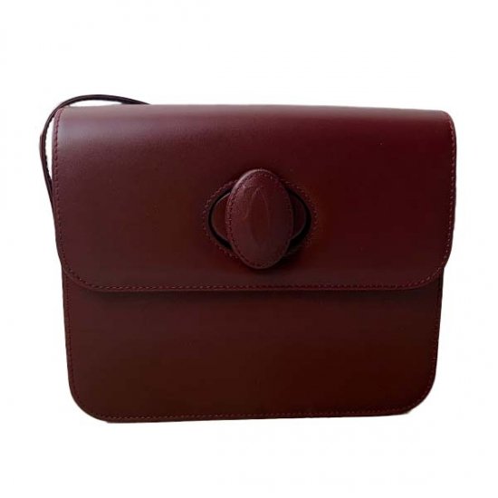 Cartier カルティエ マスト レザー ショルダーバッグ