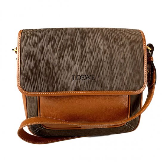 LOEWE  ロエベ ベラスケス レザー ショルダーバッグ