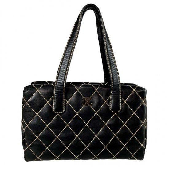 CHANEL シャネル ワイルドステッチ カーフ トートバッグ