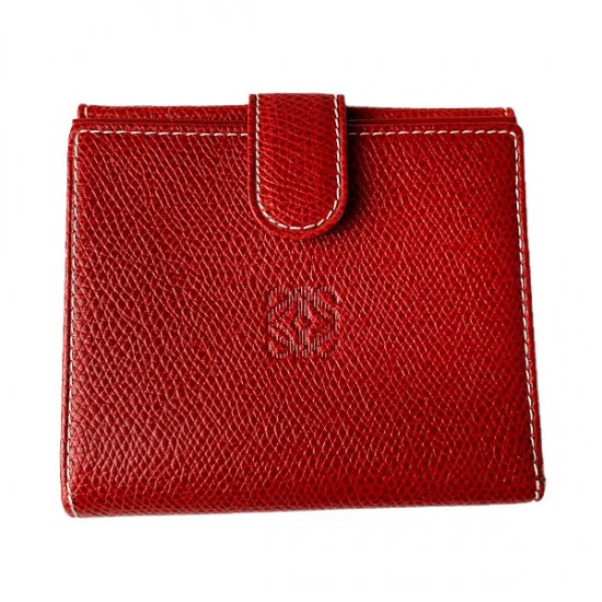LOEWE ロエベ アナグラム レザー 二つ折り財布