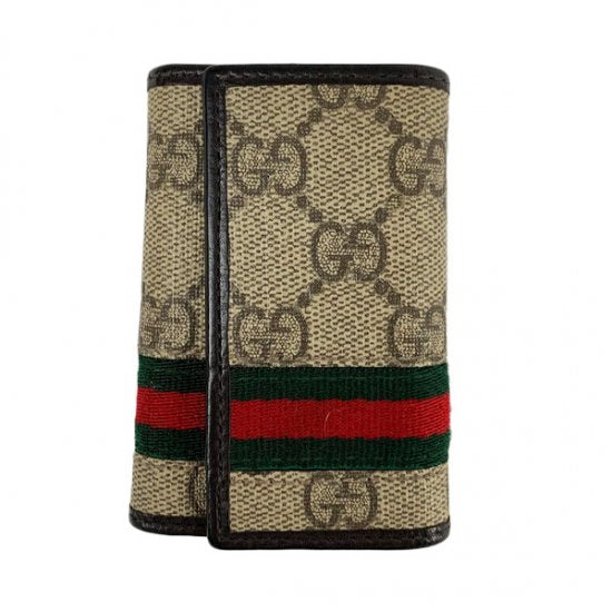 GUCCI グッチ GGスプリーム シェリー 6連キーケース