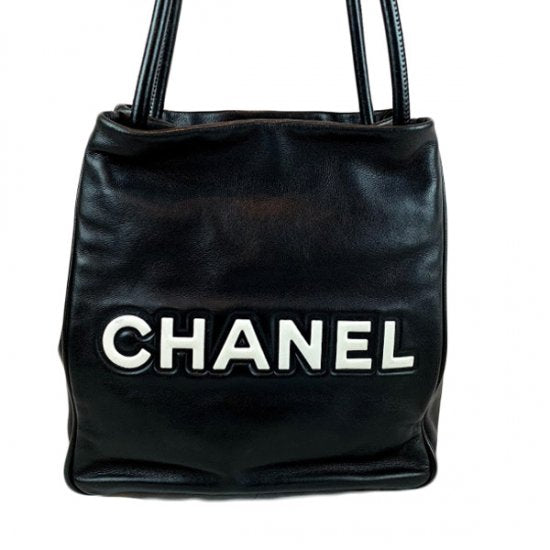 CHANEL シャネル カメリア ココマーク ロゴ ラムスキン ショルダーバッグ