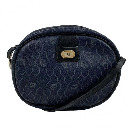 Dior ディオール ハニカム ロゴ レザー ショルダーバッグ