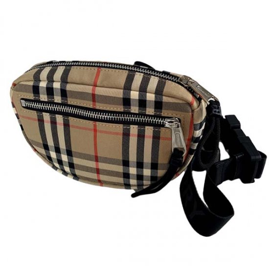 BURBERRY バーバリー ノヴァチェック キャンバス ボディバッグ