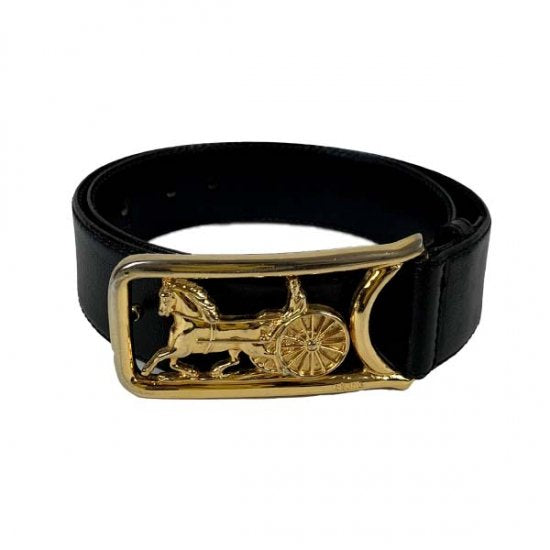 CELINE セリーヌ 馬車バックル レザー ベルト