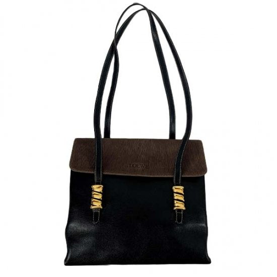 LOEWE ロエベ ツイスト ベラスケス レザー ショルダーバッグ