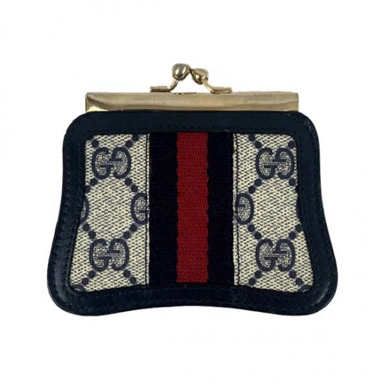 GUCCI グッチ シェリー GGスプリーム がま口コインケース