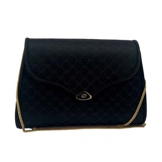 GUCCI グッチ マイクロGGキャンバス チェーンショルダーバッグ