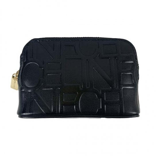 CELINE セリーヌ ロゴ レザー ミニポーチ