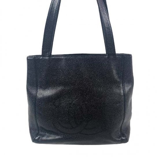 CHANEL シャネル ココマーク キャビアスキン トートバッグ