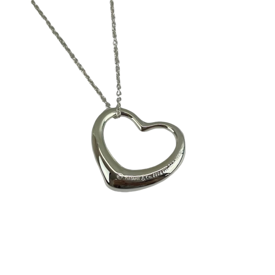 ★レア★美品★ TIFFANY オープンハート ネックレス 925 Tiffany&Co. ティファニー オープンハート 27mmネックレス 925