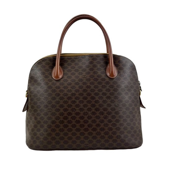 CELINE セリーヌ マカダム ボリードハンドバッグ