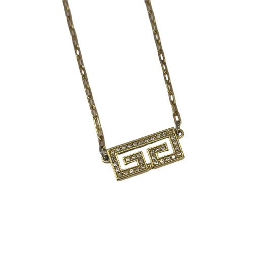 GIVENCHY ジバンシー ラインストーン ネックレス
