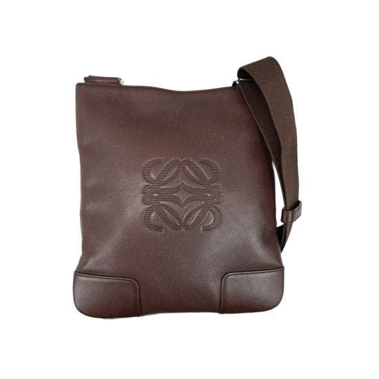 LOEWE ロエベ アナグラム レザー ショルダーバッグ