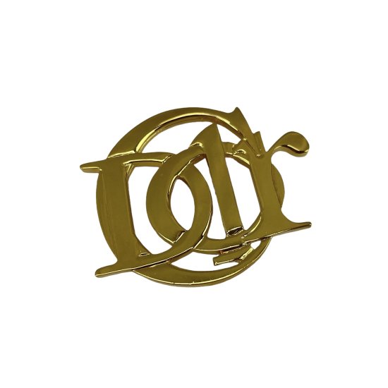 Dior ディオール ロゴ ブローチ