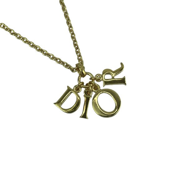 Dior ディオール ロゴ ネックレス