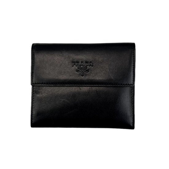 PRADA プラダ ナッパレザー 二つ折り財布