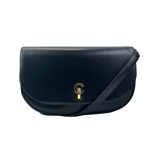 Dior ディオール CD金具 プッシュロック レザー ショルダーバッグ
