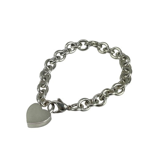 Tiffany&Co. ティファニー ハート カデナモチーフ チェーンブレスレット 925