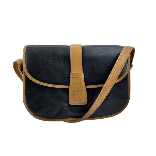 CELINE セリーヌ レザー ショルダーバッグ