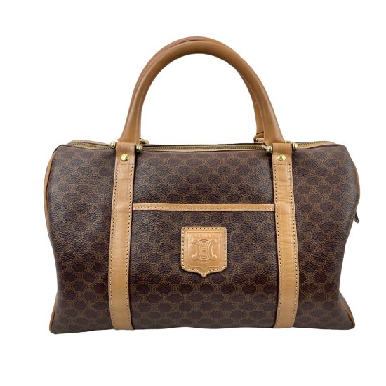 CELINE セリーヌ マカダム ボストンバッグ