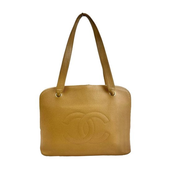 CHANEL シャネル ココマーク キャビアスキン トートバッグ