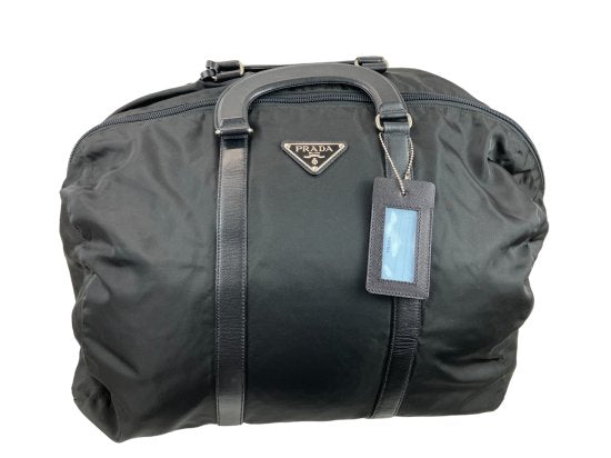 PRADA テスート/サフィアーノ ボストンバッグ 