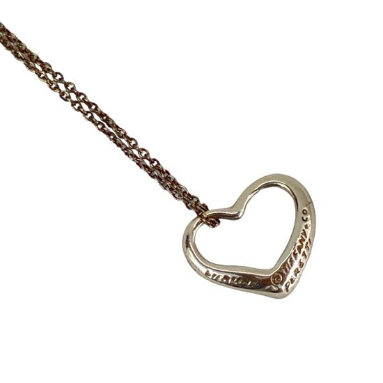 Tiffany&Co. オープンハート ネックレス 925
