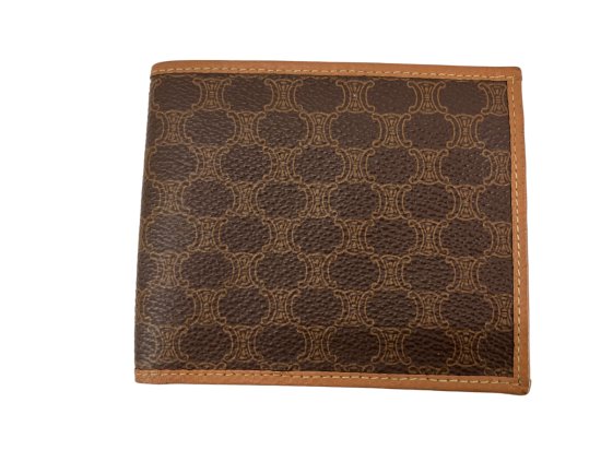 CELINE マカダム 二つ折り財布 (箱)