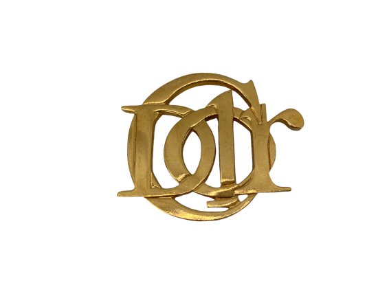 Dior ロゴ ブローチ