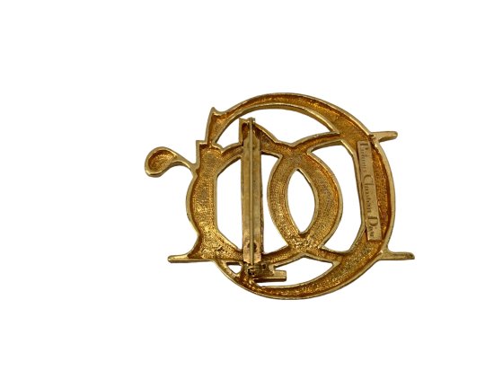 Dior ロゴ ブローチ