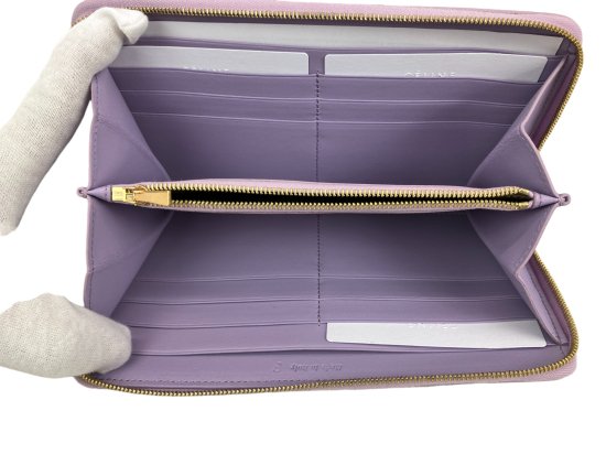 CELINE ラウンドファスナー長財布 (袋)