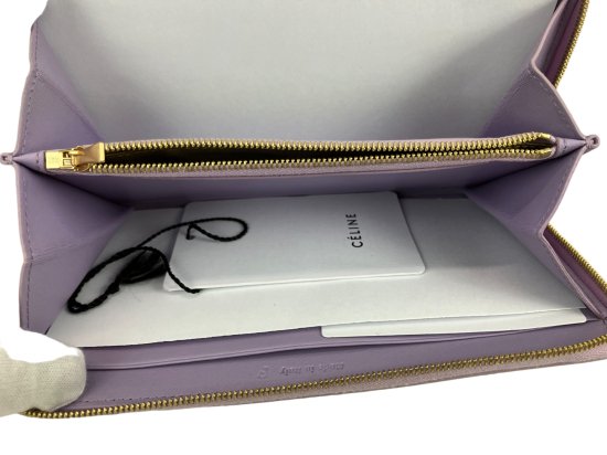 CELINE ラウンドファスナー長財布 (袋)