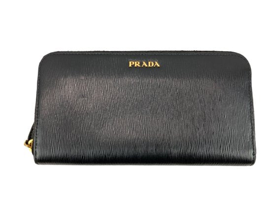 PRADA ラウンドファスナー長財布