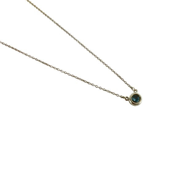 Tiffany&Co. バイザヤード アクアマリン ネックレス