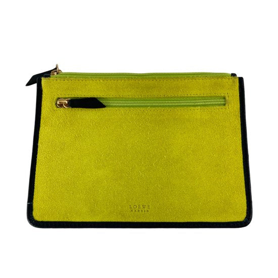 LOEWE ロエベ アナグラム スエード/レザー ケース