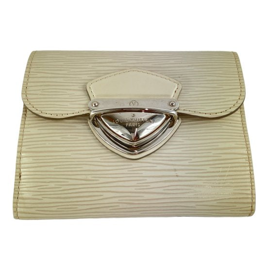 LOUIS VUITTON ルイ・ヴィトン エピ ポルトフォイユ・ジョイ イヴォーワル 三つ折り財布