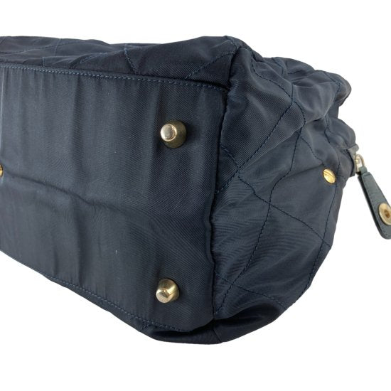 PRADA テスート チェーンボストンバッグ