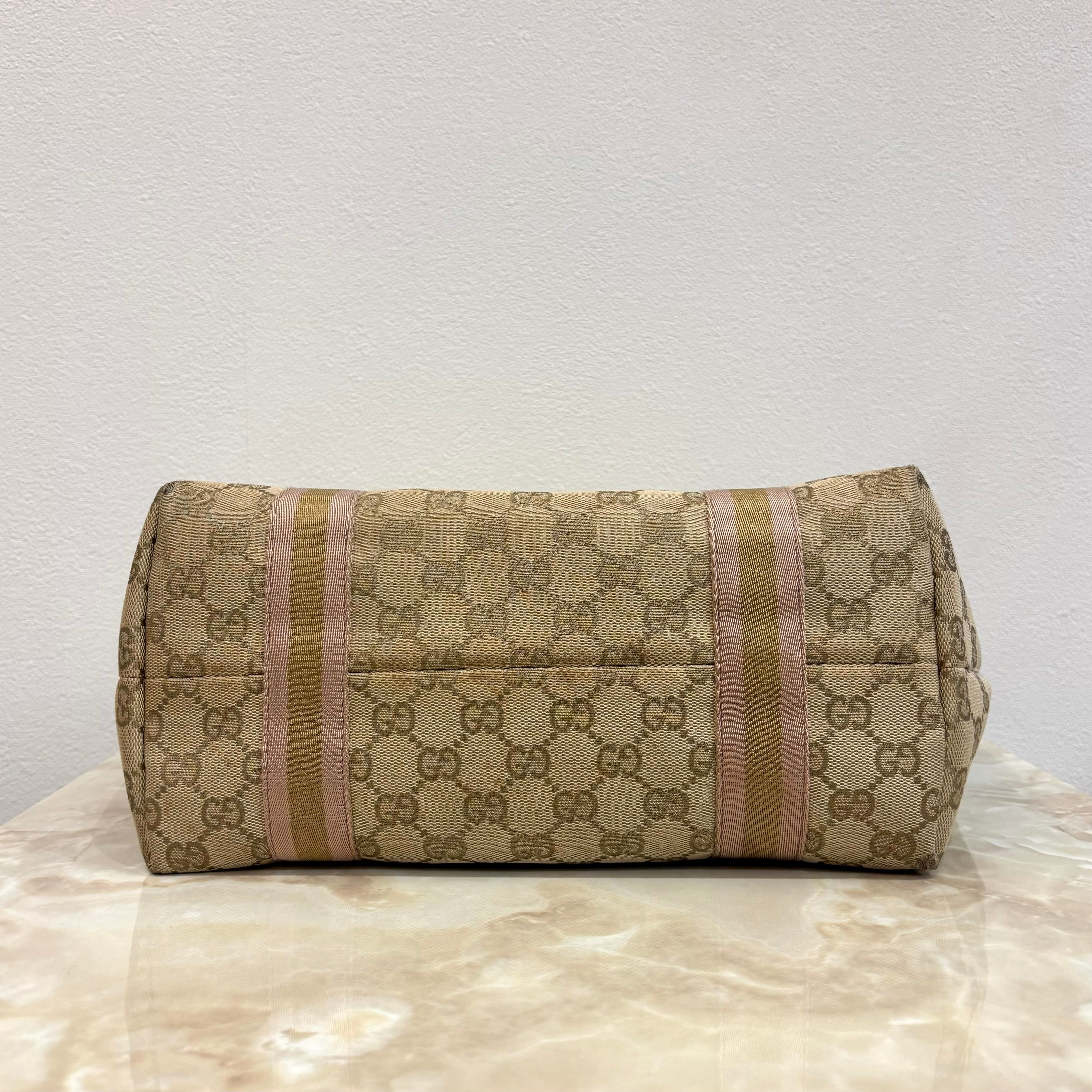 GUCCI GGキャンバス トートバッグ