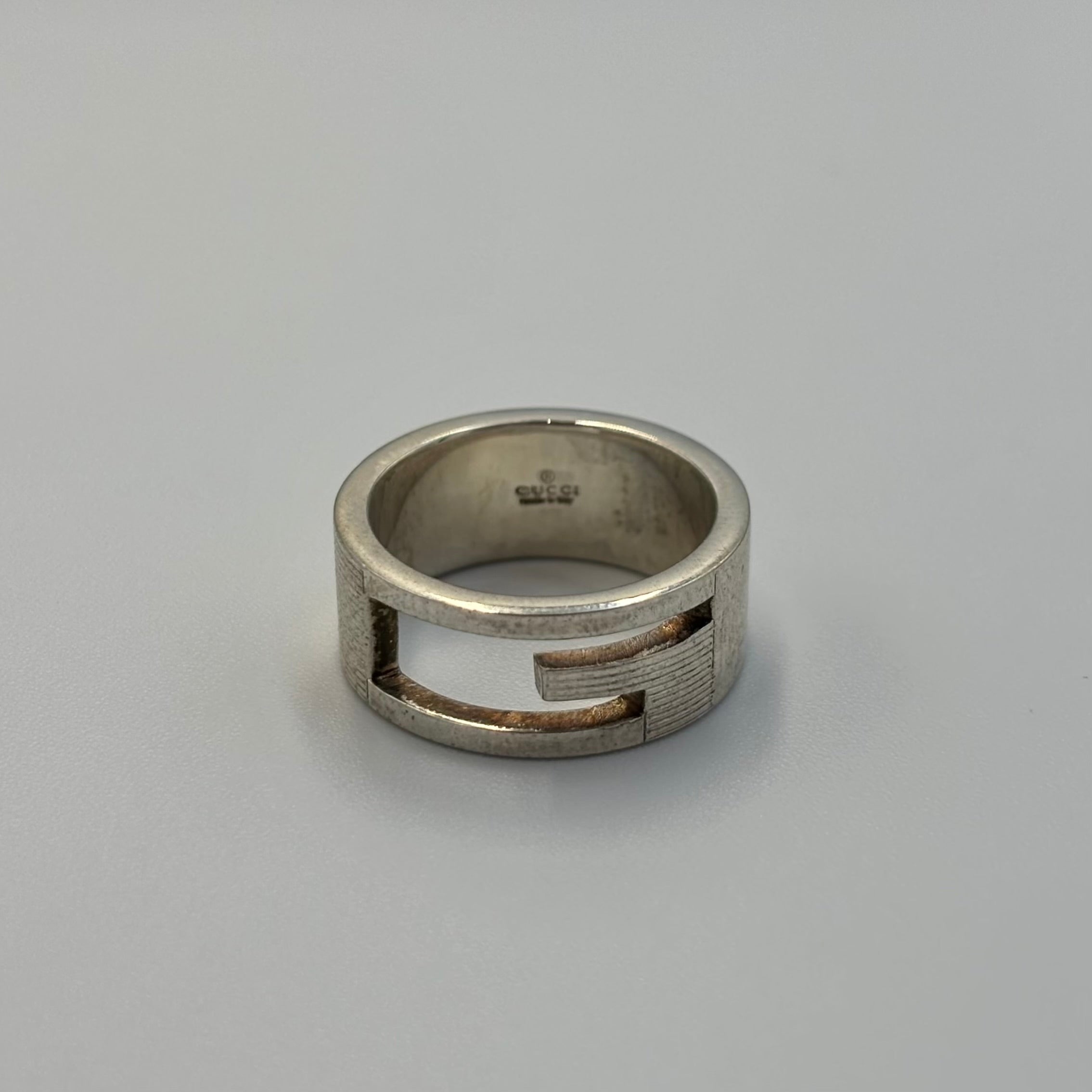 GUCCI カットアウトG リング 925