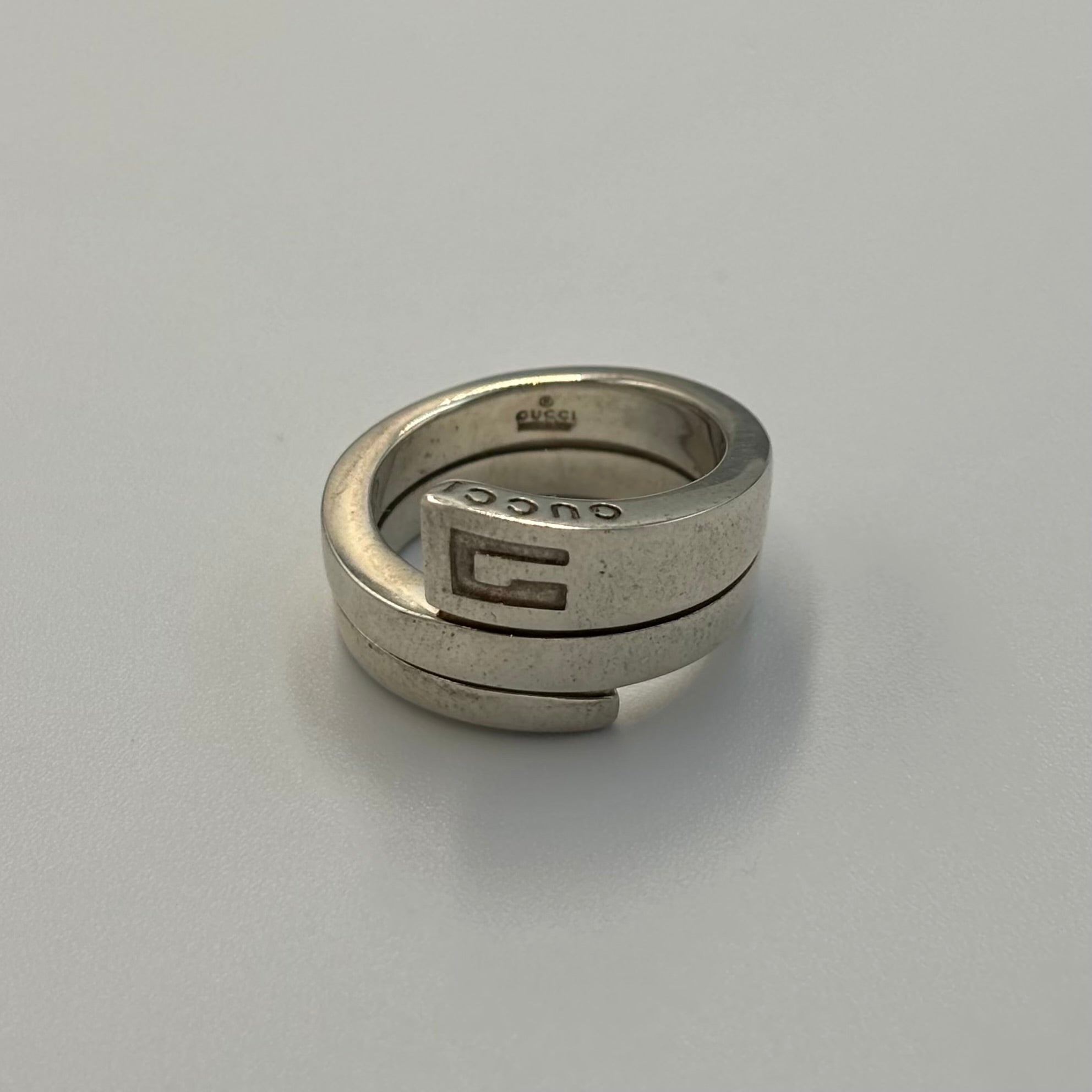 GUCCI スパイラルG リング 925