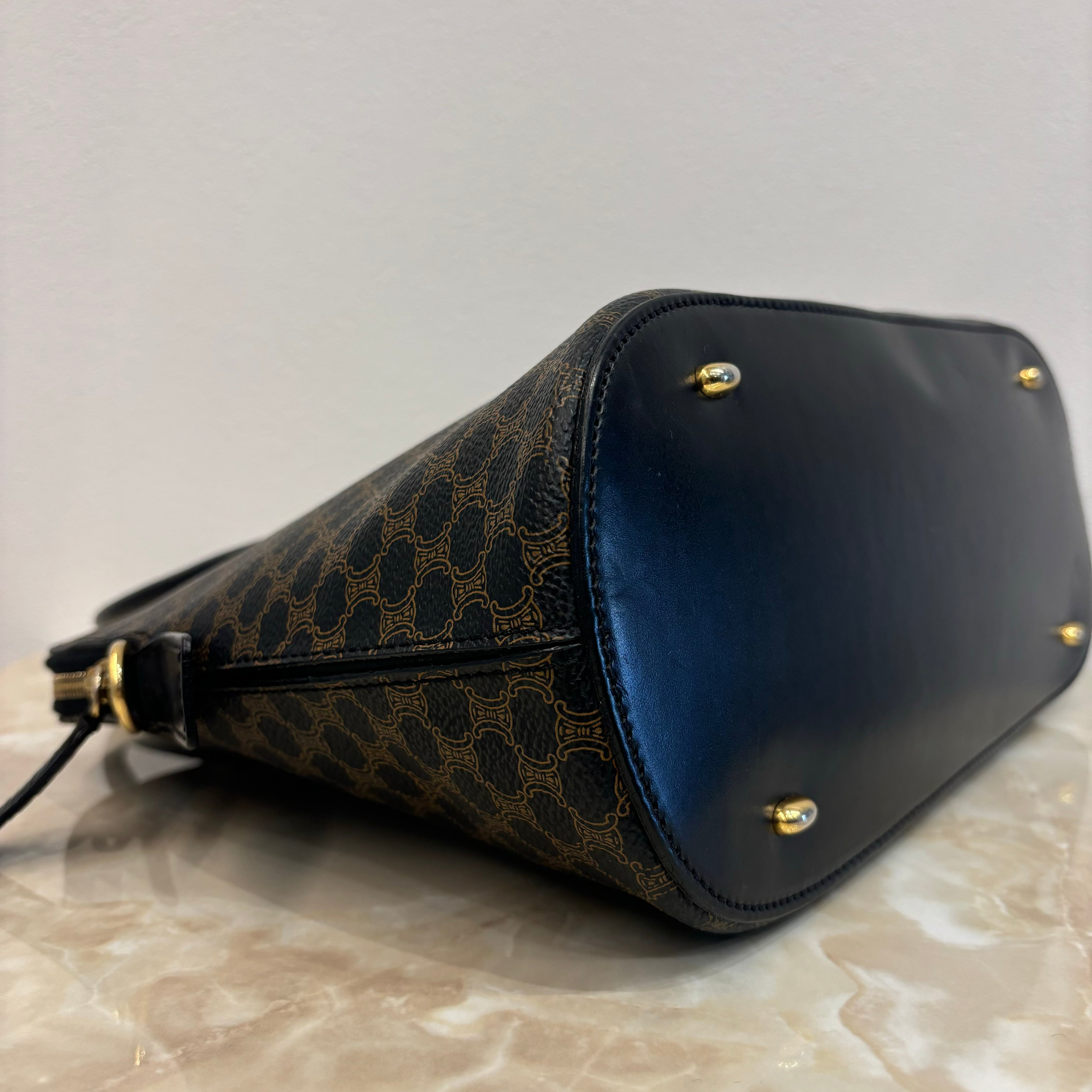 CELINE マカダム 2wayハンドバッグ