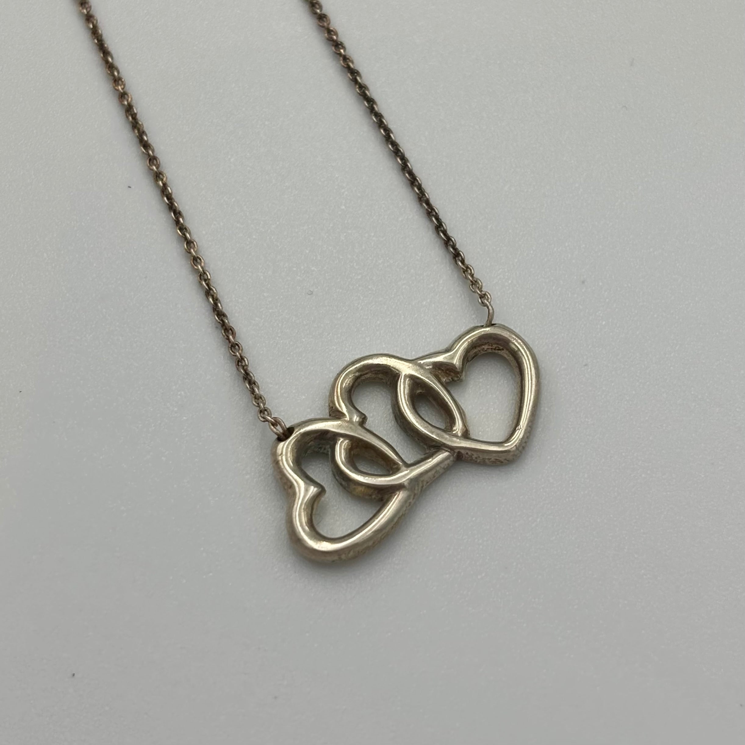 Tiffany&Co. トリプルオープンハート ネックレス