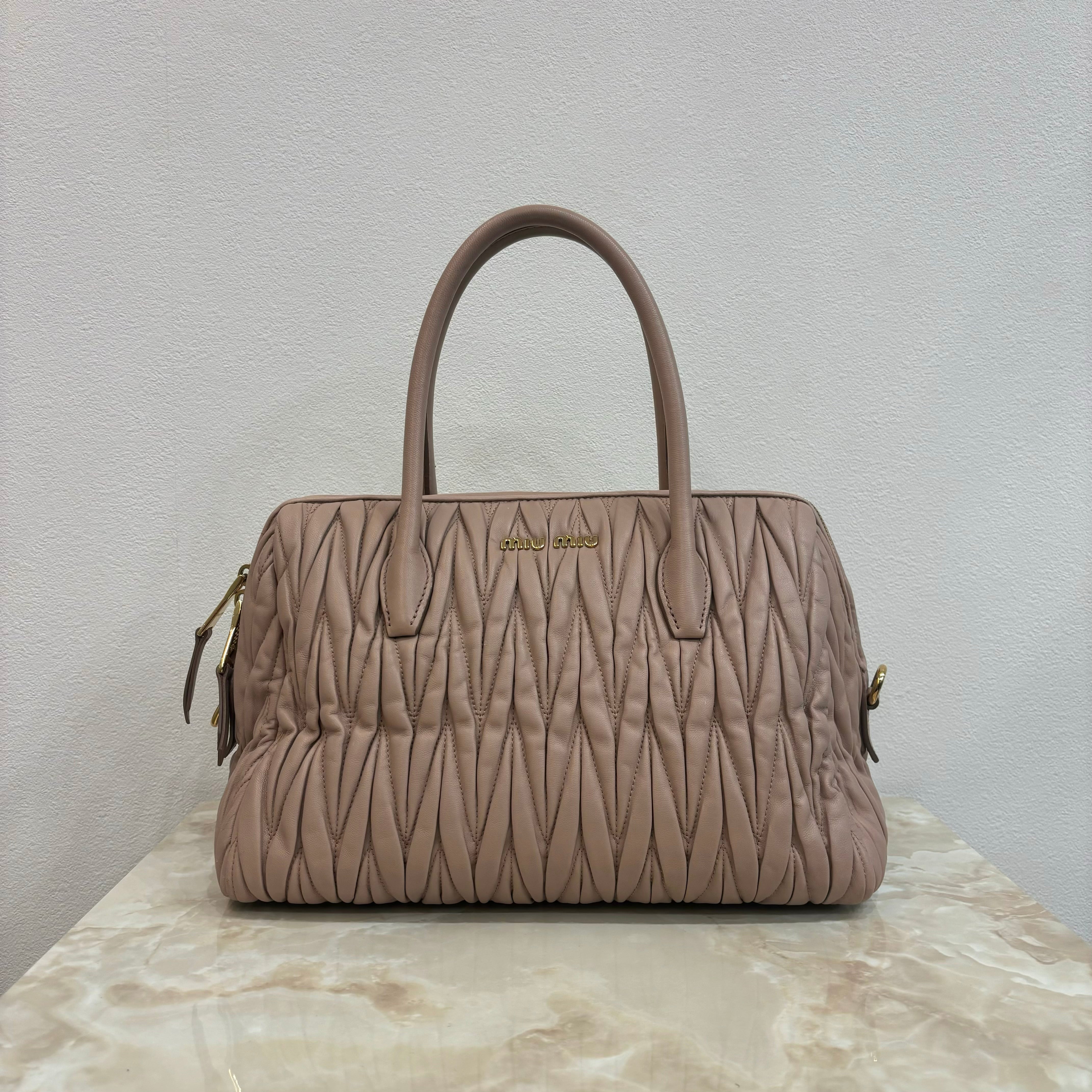 MiuMiu 2way ショルダーバッグ