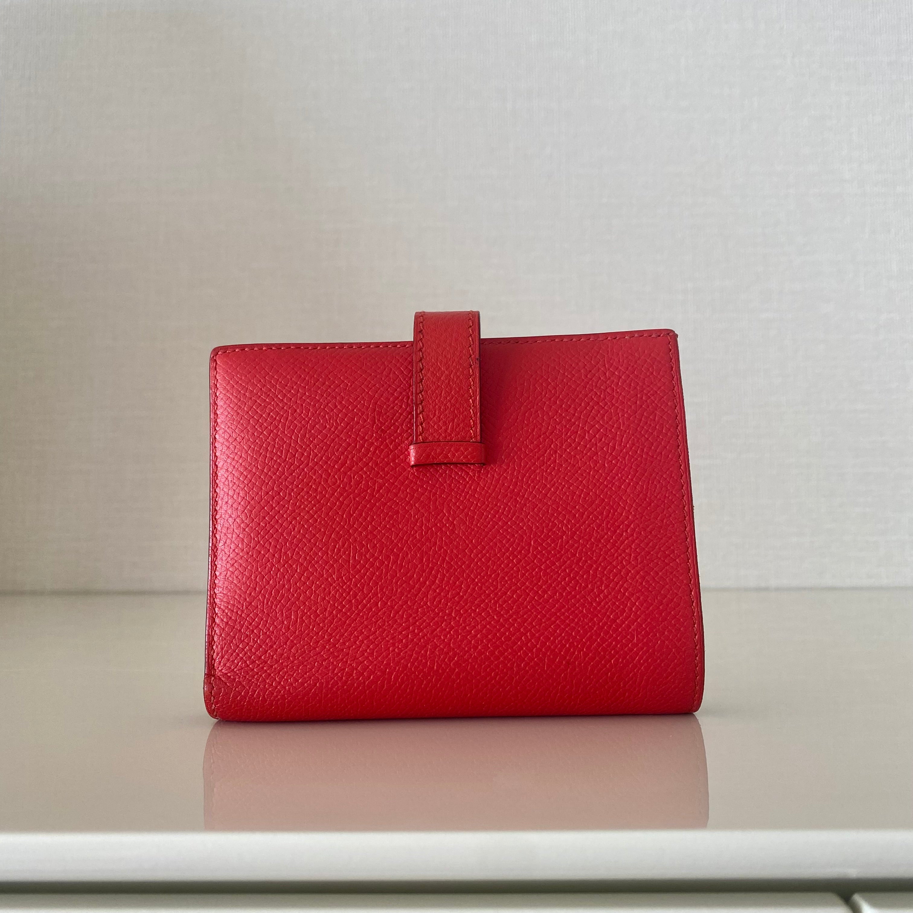 Hermès ベアンコンパクト 二つ折り財布