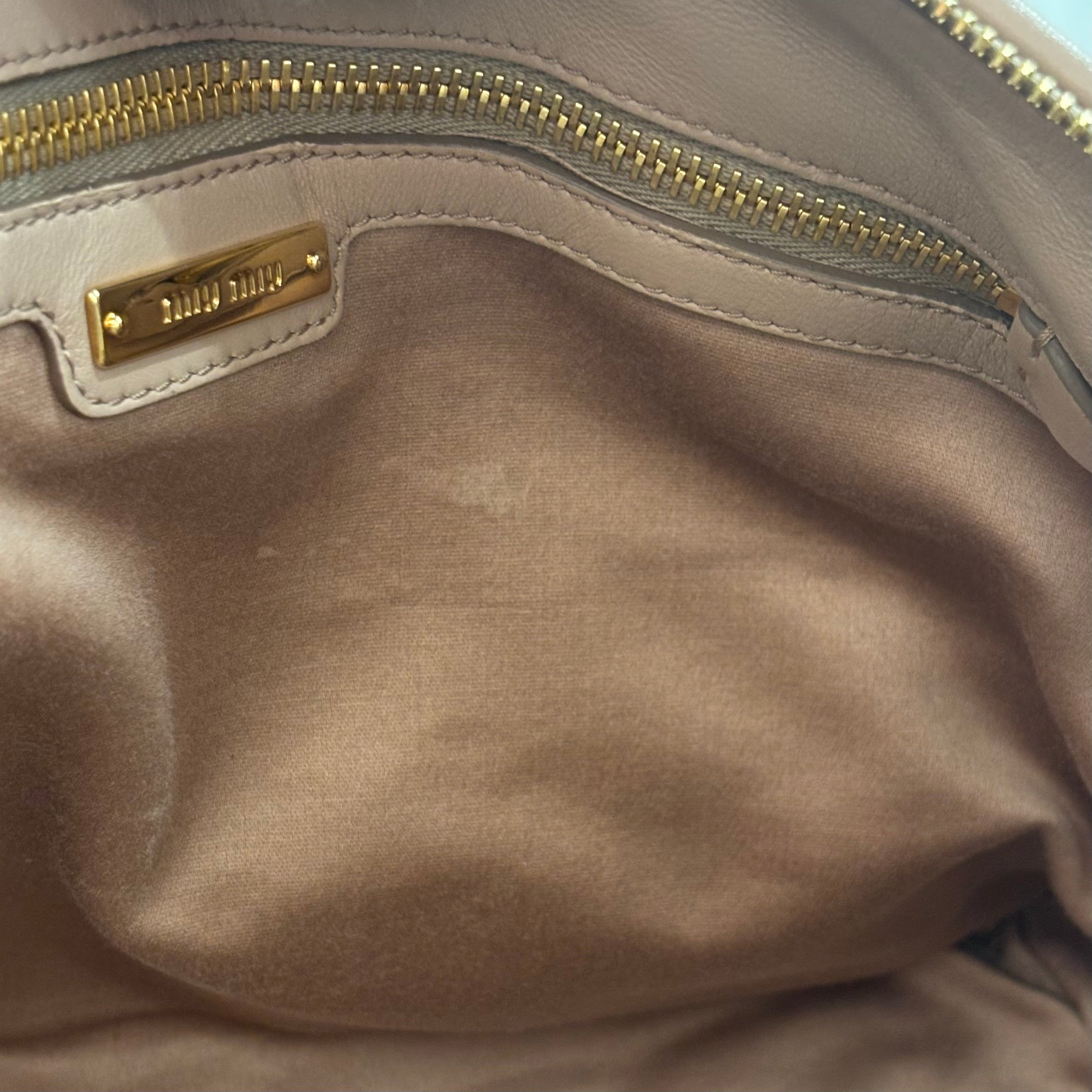 MiuMiu 2way ショルダーバッグ