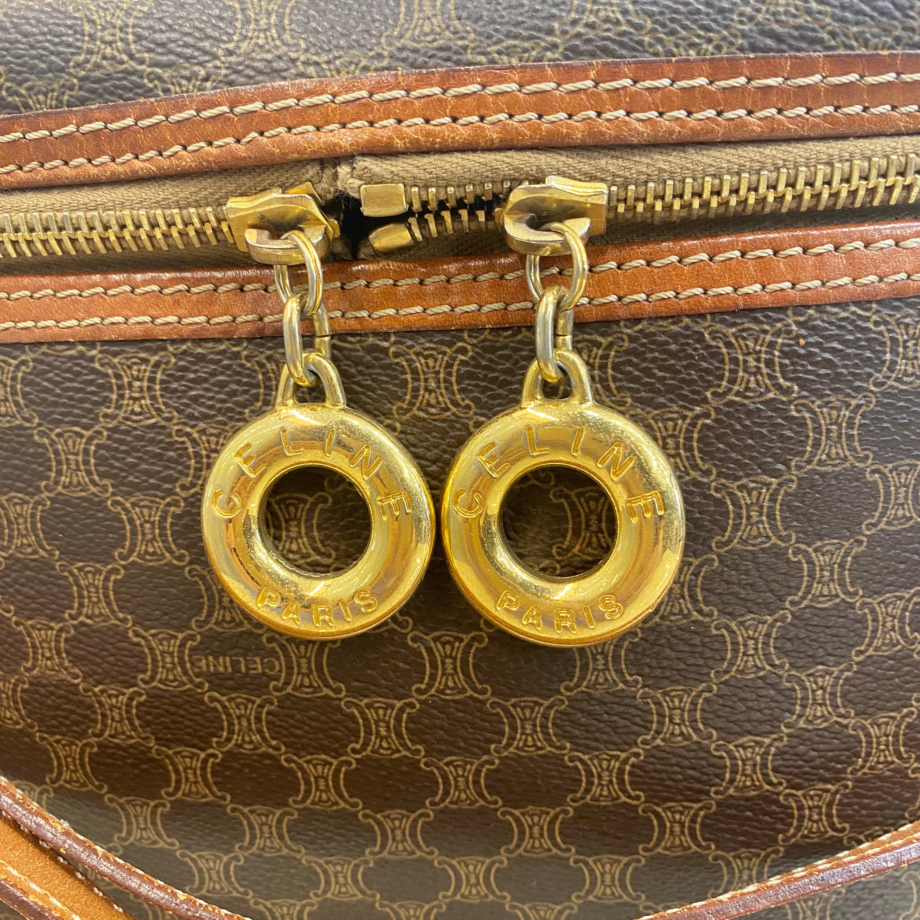 CELINE マカダム 2wayハンドバッグ